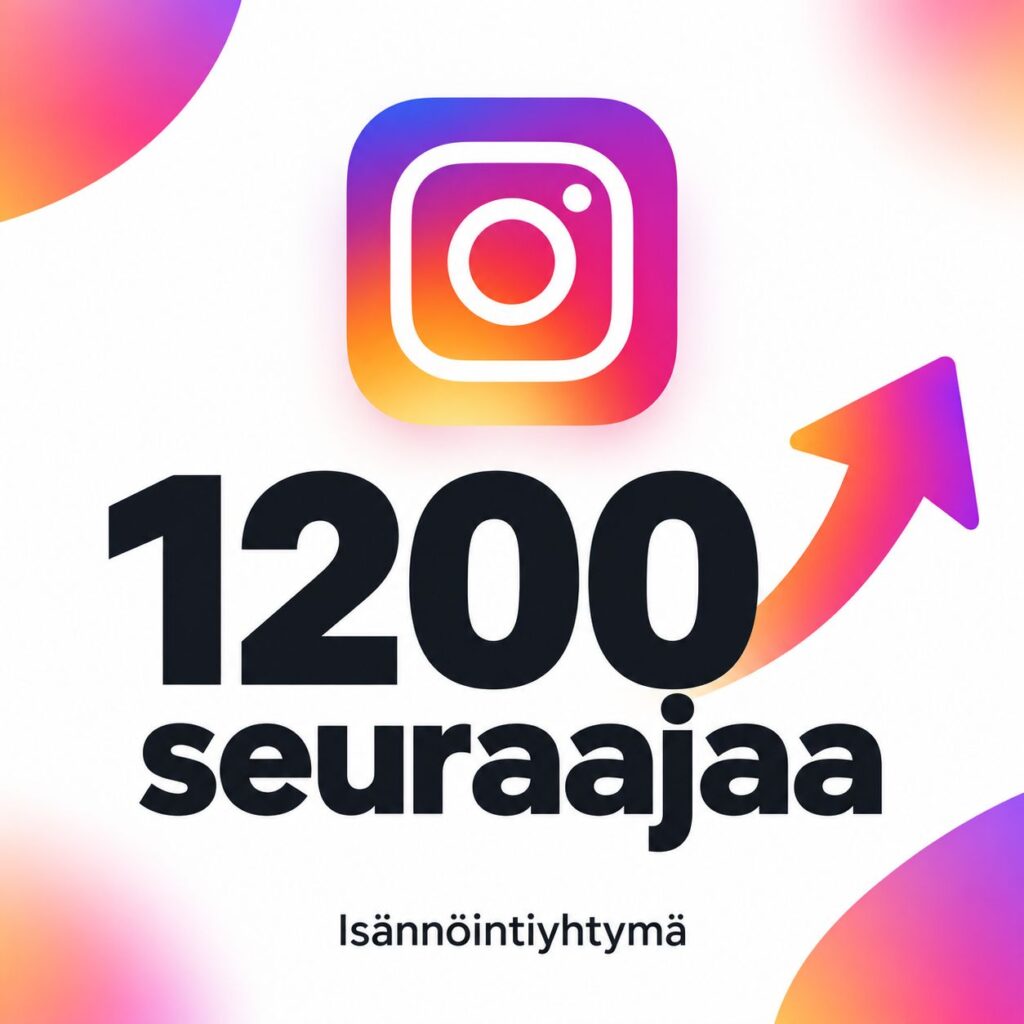 Isännöintiyhtymän Instagram-tili ylitti 1 200 seuraajan rajan!